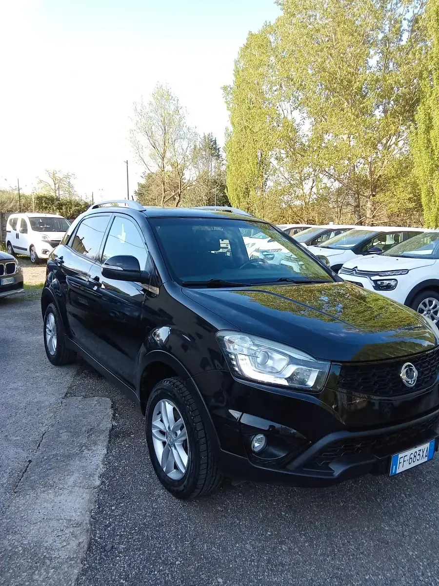 Usata SsangYong Korando 149 CV (109 kW) 2016 Nero SUV