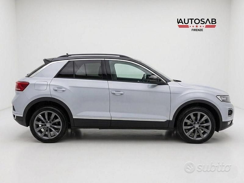 Usata VW T-Roc 150 CV (110 kW) 2018 Grigio SUV