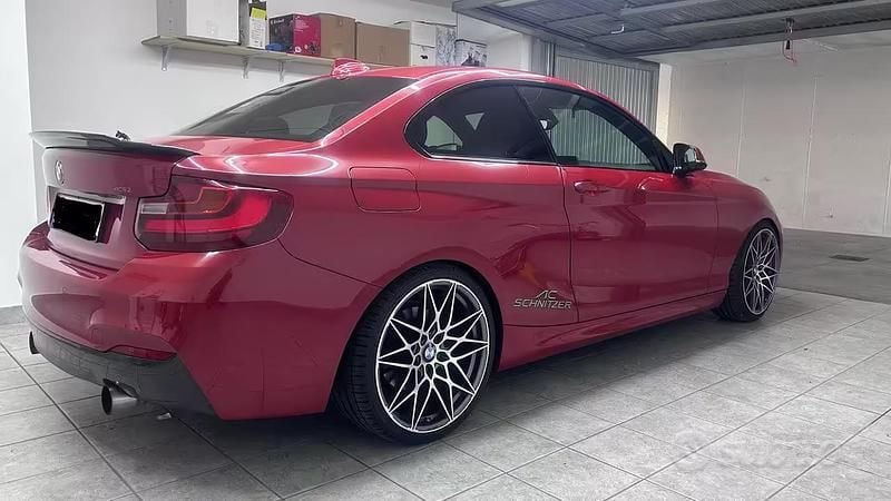 Usata BMW 228 M Sport 245 CV (180 kW) 2016 Rosso Coupé