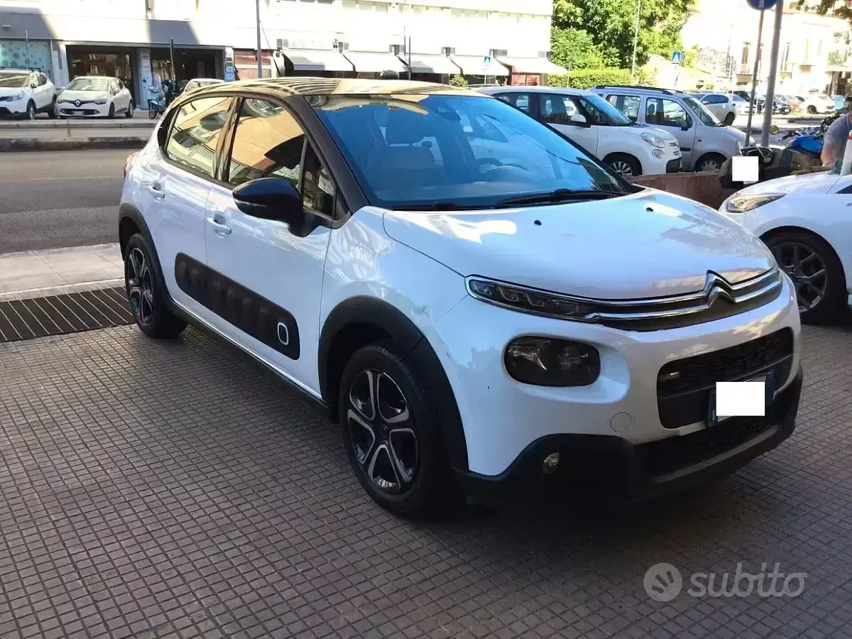 Usata Citroën C3 PureTech 82 CV (60 kW) 2017 Bianco Berlina
