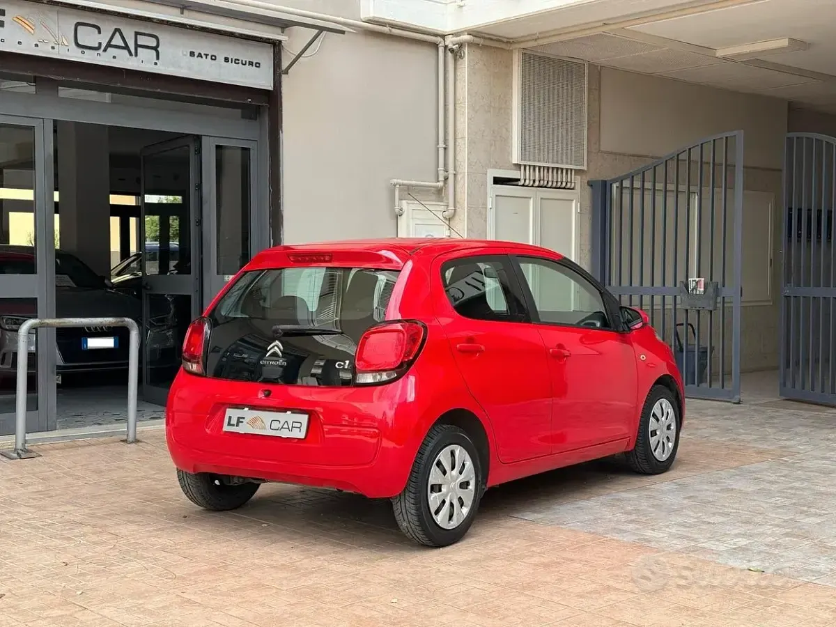 Usata Citroën C1 Shine 69 CV (50 kW) 2016 Rosso Utilitaria