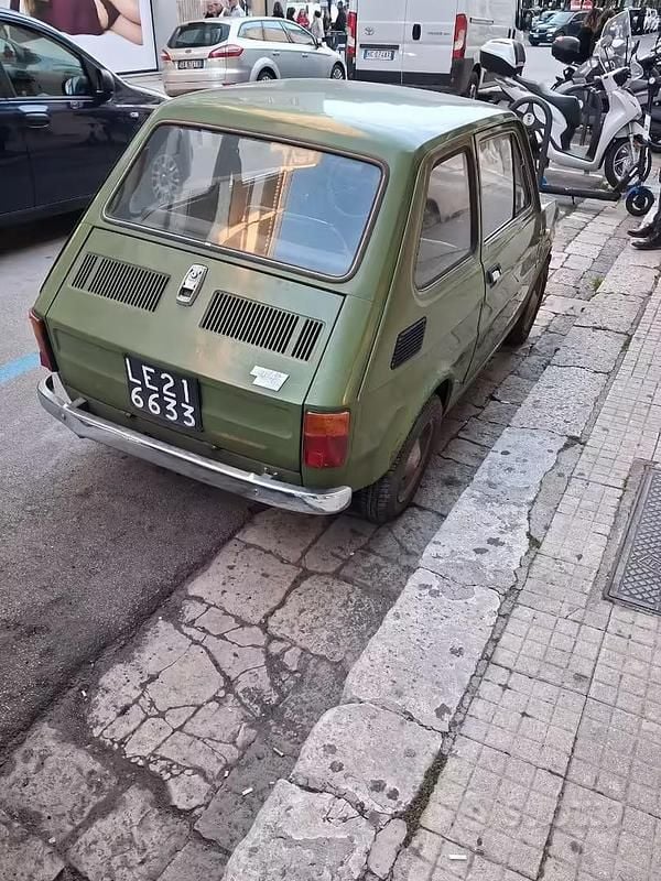 Usata Fiat 126 1970 Verde Utilitaria