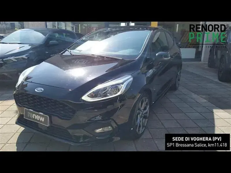 Usata Ford Fiesta ST-Line 101 CV (74 kW) 2018 Nero Utilitaria