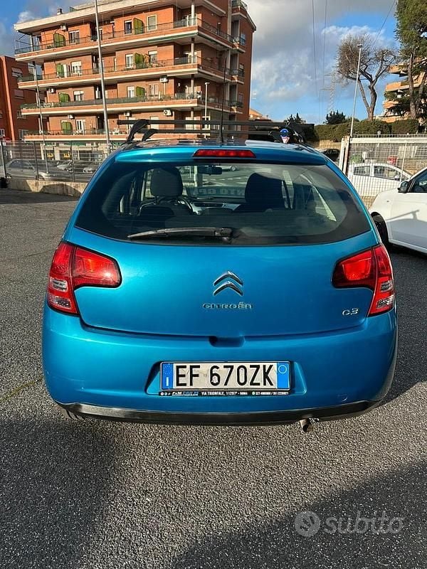 Usata Citroën C3 73 CV (53 kW) 2011 Blu Berlina