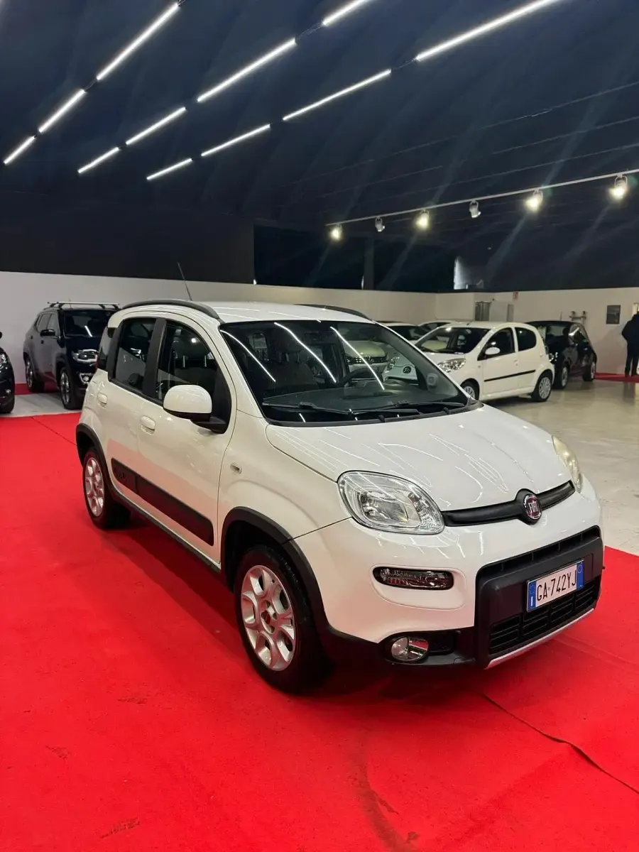 Usata Fiat Panda S 75 CV (55 kW) 2013 Bianco Utilitaria