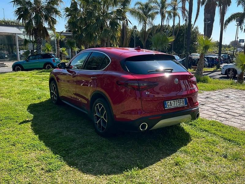 Usata Alfa Romeo Stelvio 190 CV (139 kW) 2019 Rosso SUV