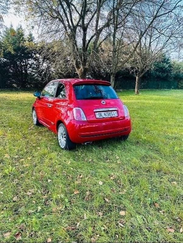 Usata Fiat 500 Sport 2007 Rosso Berlina