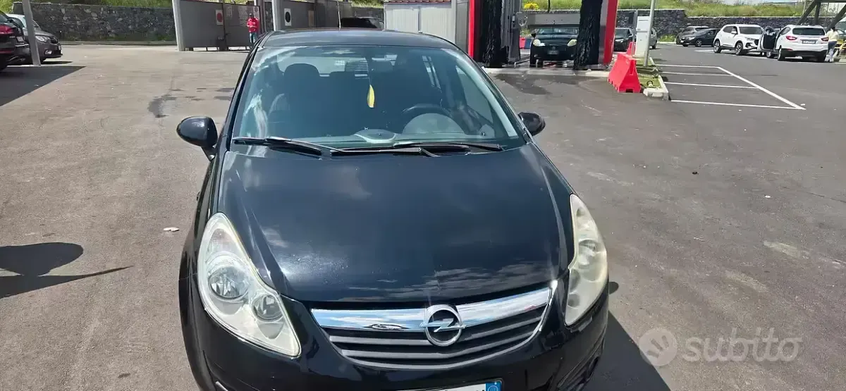 Usata Opel Corsa 58 CV (42 kW) 2007 Nero Utilitaria