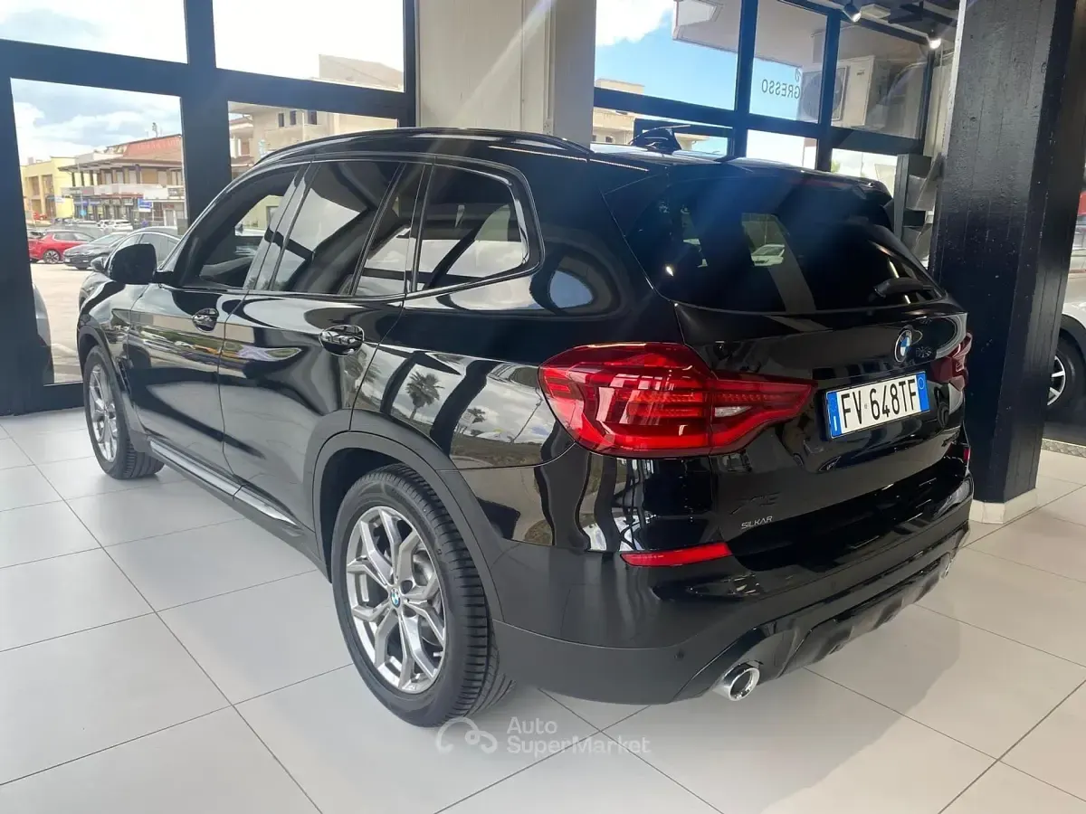 Usata BMW X3 190 CV (139 kW) 2019 Nero SUV