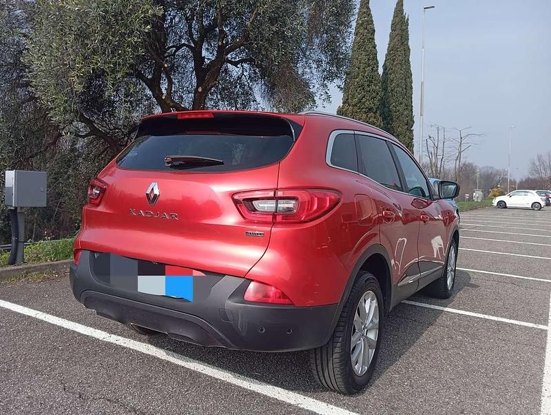 Usata Renault Kadjar Intens 131 CV (96 kW) 2015 Rosso SUV
