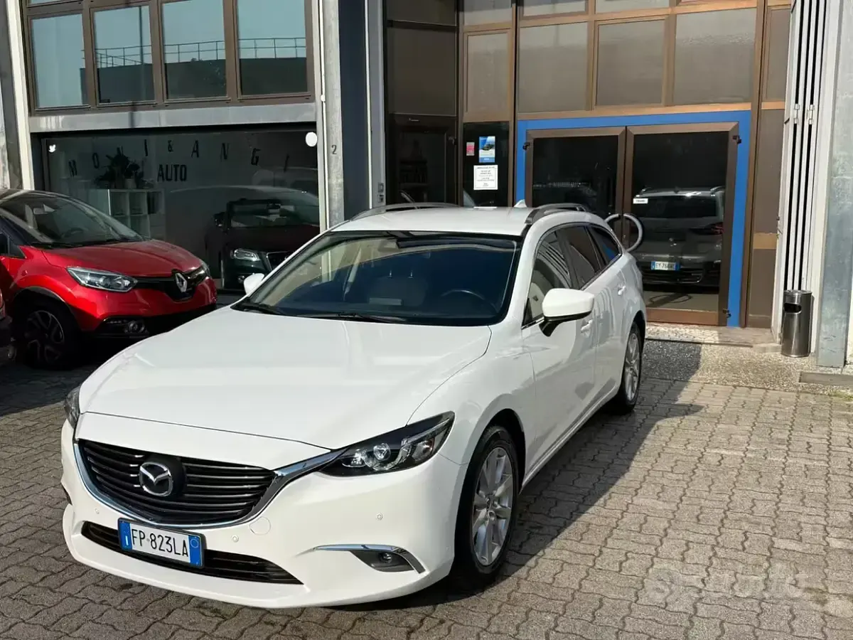Usata Mazda 6 150 CV (110 kW) 2018 Bianco Station wagon
