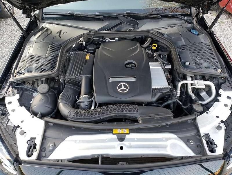 Usata Mercedes C200 Premium Plus 184 CV (135 kW) 2016 Nero Cabrio