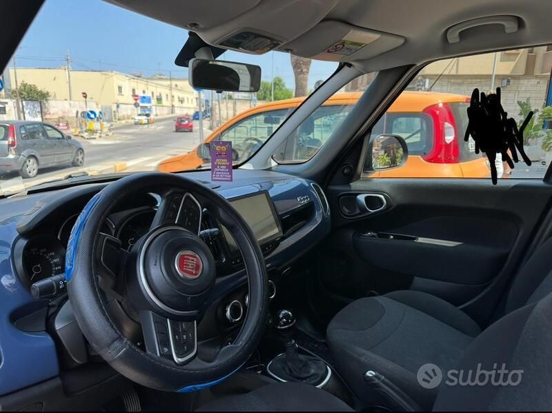 Usata Fiat 500L 120 CV (88 kW) 2019 Blu Monovolume