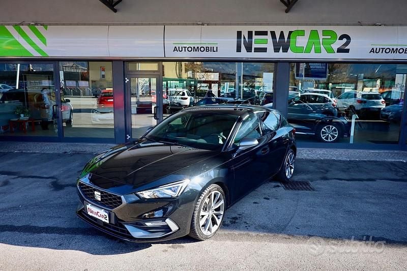 Usata Seat Leon FR 116 CV (85 kW) 2024 Nero Berlina