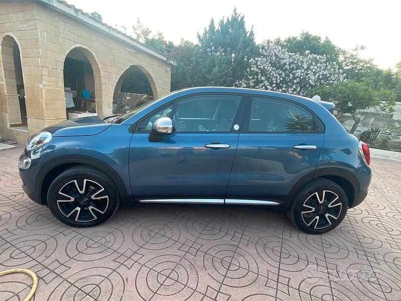 Usata Fiat 500X 120 CV (88 kW) 2018 Blu SUV