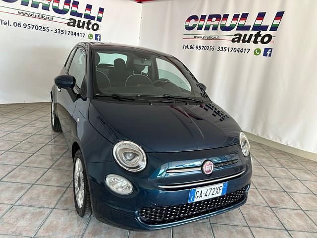 Usata Fiat 500 Lounge 70 CV (51 kW) 2020 Blu pastello Utilitaria