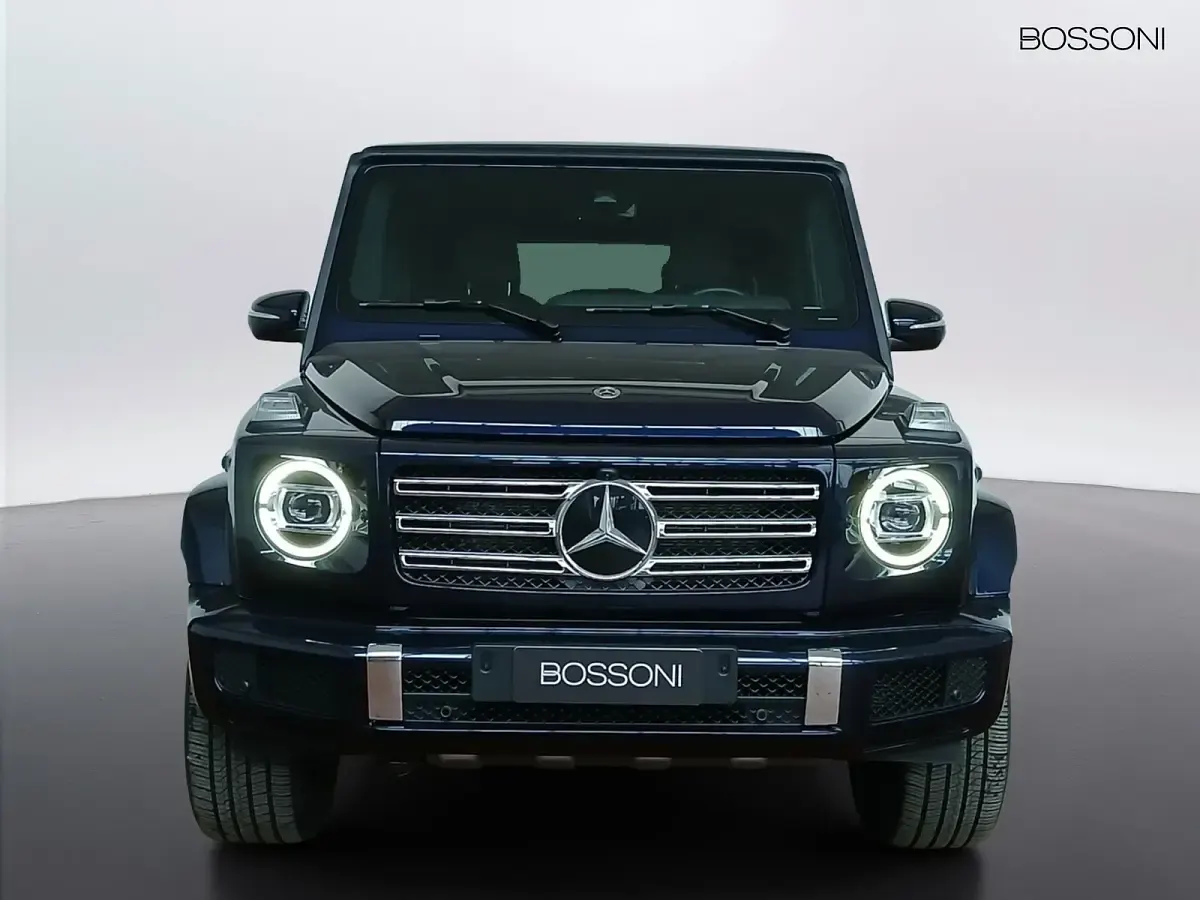 Usata Mercedes G500 AMG line 422 CV (310 kW) 2022 Blu SUV