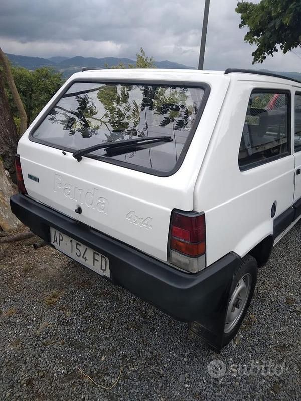 Usata Fiat Panda 4x4 50 CV (36 kW) 1997 Bianco Utilitaria