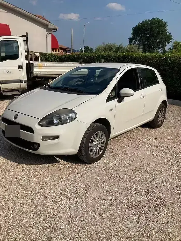 Usata Fiat Punto 77 CV (56 kW) 2013 Bianco Utilitaria