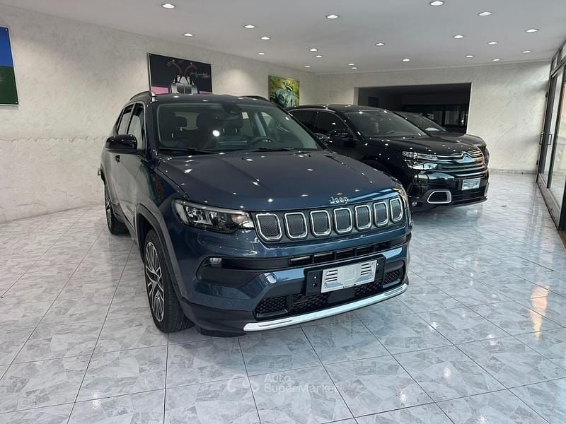 Usata Jeep Compass Limited 131 CV (96 kW) 2022 Blu/azzurro SUV