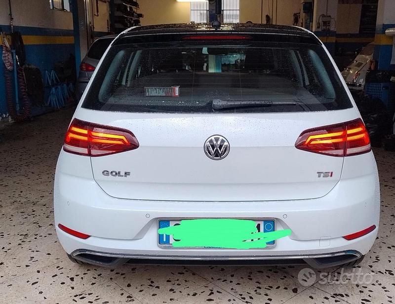 Usata VW Golf VII 2017 Bianco Berlina