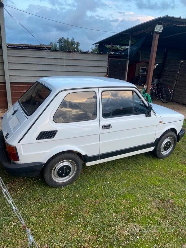 Usata Fiat 126 1980 Bianco Utilitaria