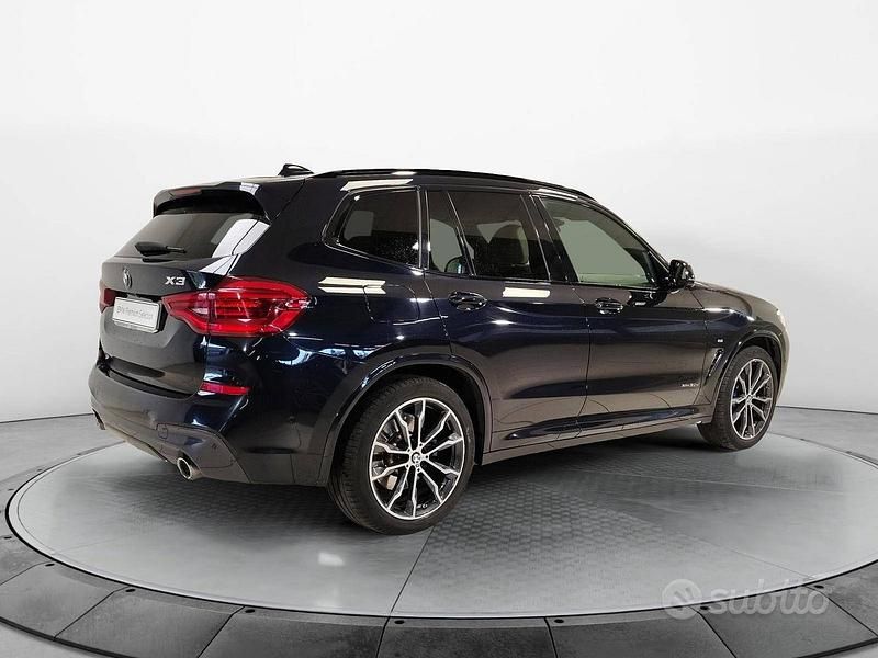 Second-hand BMW X3 Efficient Dynamics 249 CP (183 kW) 2018 Albastru SUV