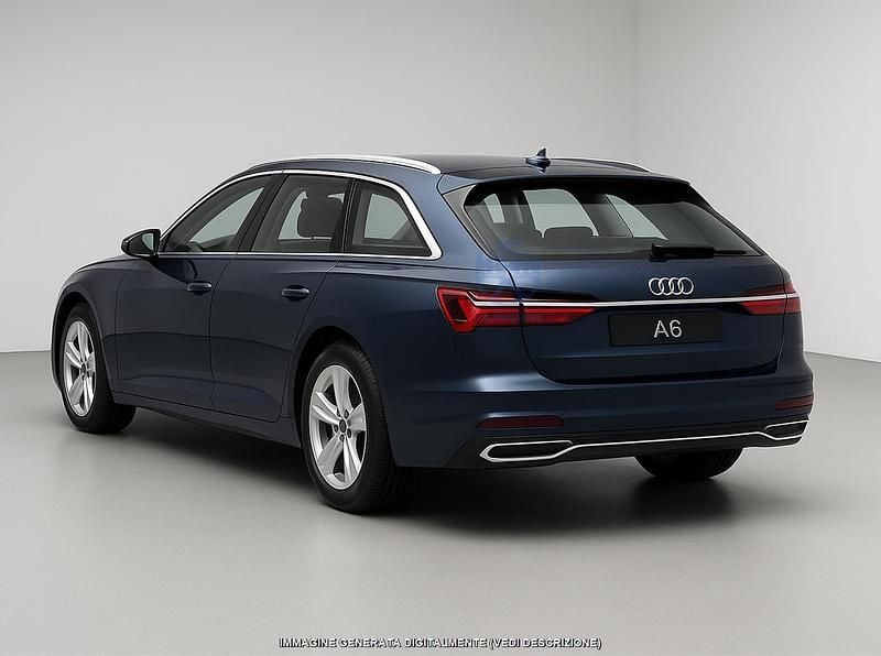 Usata Audi A6 Advanced Plus 265 CV (194 kW) 2025 Blu Station wagon