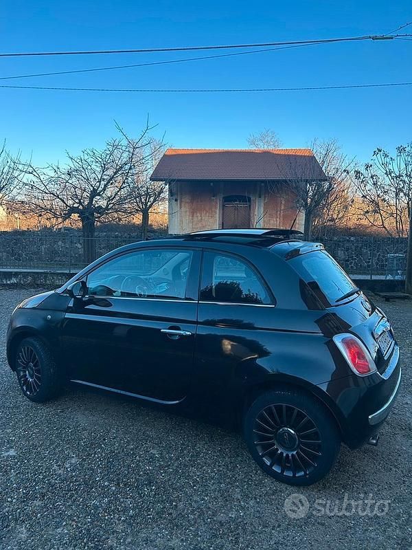 Usata Fiat 500 Sport 75 CV (55 kW) 2007 Nero Berlina