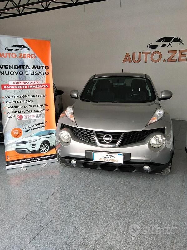 Usata Nissan Juke Acenta 110 CV (80 kW) 2011 Grigio SUV