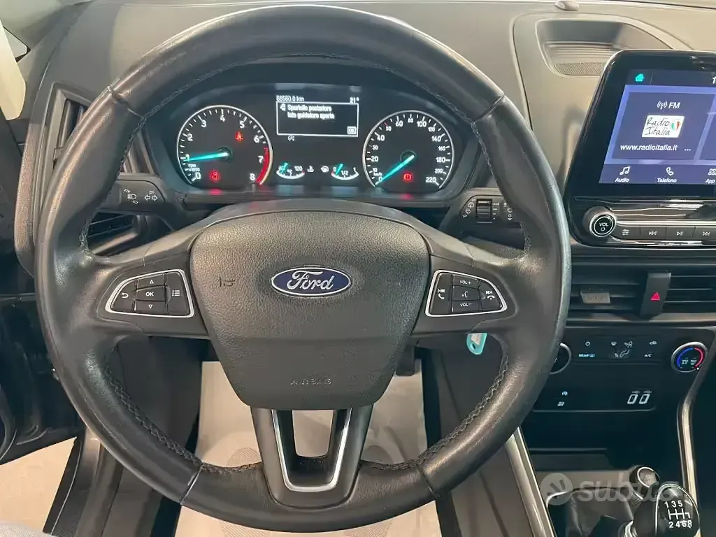 Usata Ford Ecosport ST-Line 99 CV (72 kW) 2019 Grigio SUV