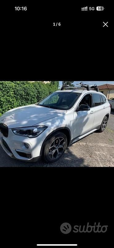 Usata BMW X1 xLine 150 CV (110 kW) 2018 Bianco SUV