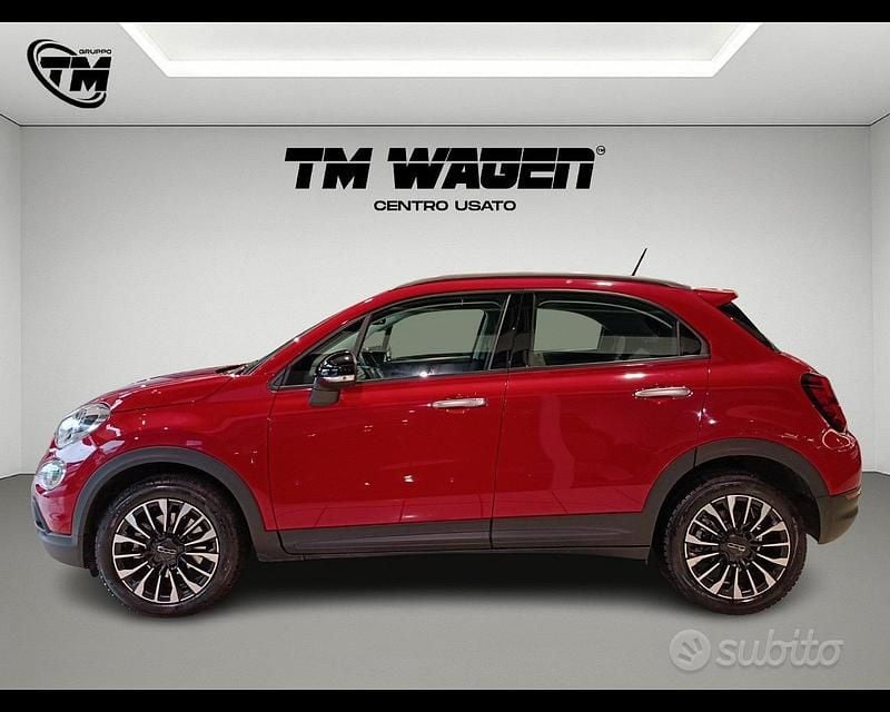 Usata Fiat 500X Red 131 CV (96 kW) 2023 Rosso SUV