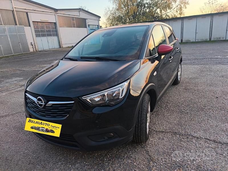 Usata Opel Crossland X 82 CV (60 kW) 2019 Nero SUV