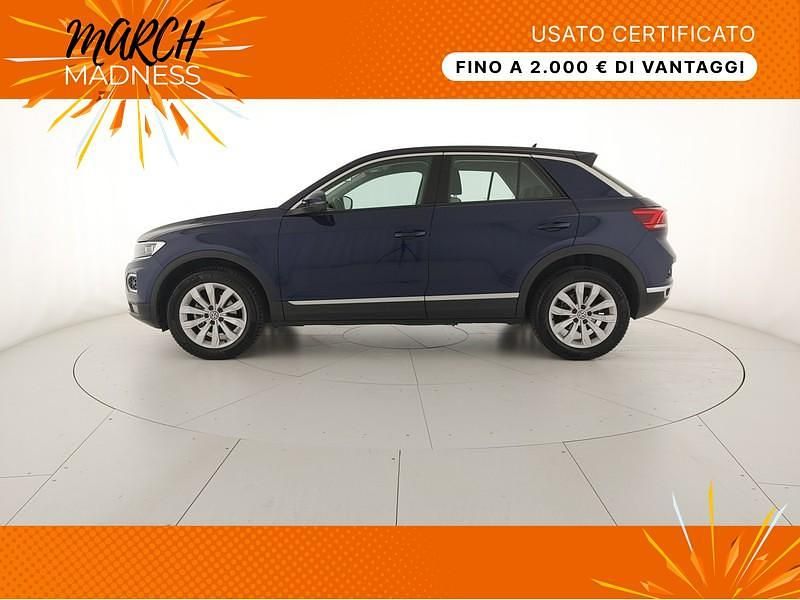 Usata VW T-Roc Advance 116 CV (85 kW) 2019 Atlantic blue metallizzato SUV