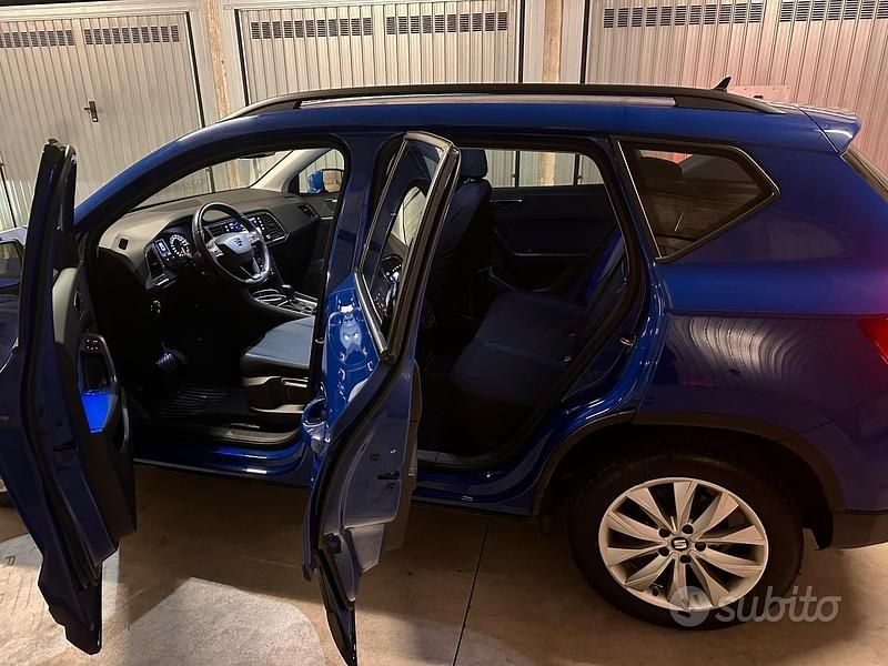 Używany Seat Ateca Business 150 KM (110 kW) 2021 Niebieski SUV