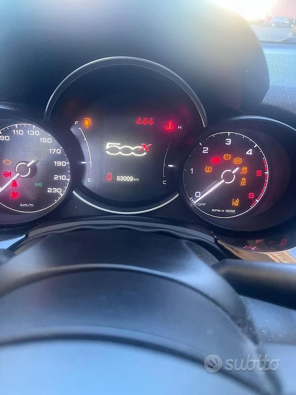 Usata Fiat 500X Cross 120 CV (88 kW) 2019 Nero SUV