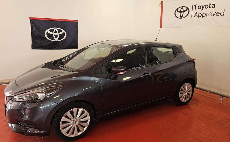 Usata Nissan Micra Acenta 92 CV (67 kW) 2021 Grigio scuro Utilitaria