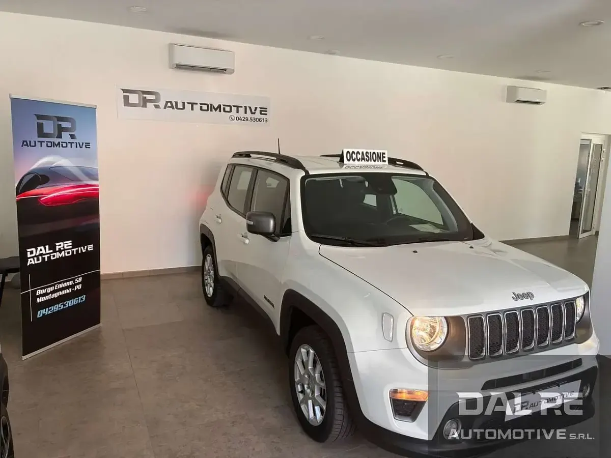 Usata Jeep Renegade Limited 190 CV (139 kW) 2021 Bianco SUV