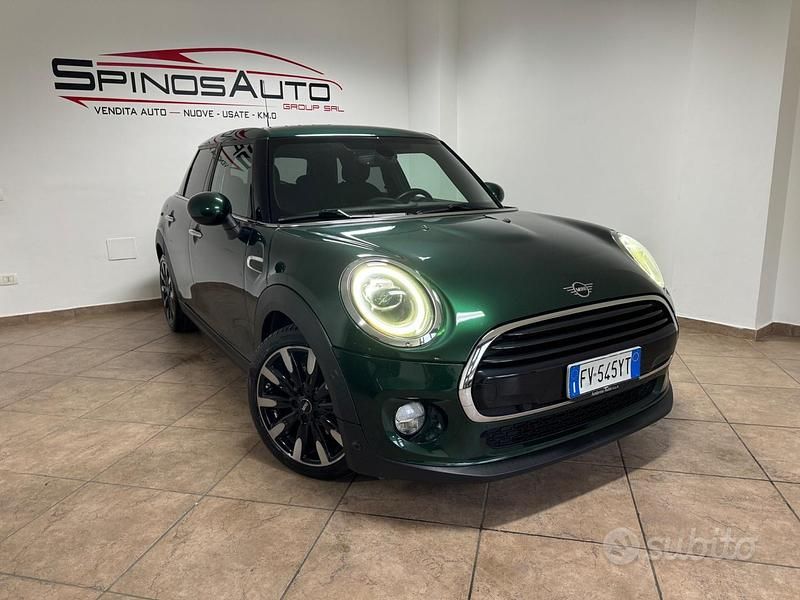 Usata Mini Cooper D 116 CV (85 kW) 2019 Verde Utilitaria