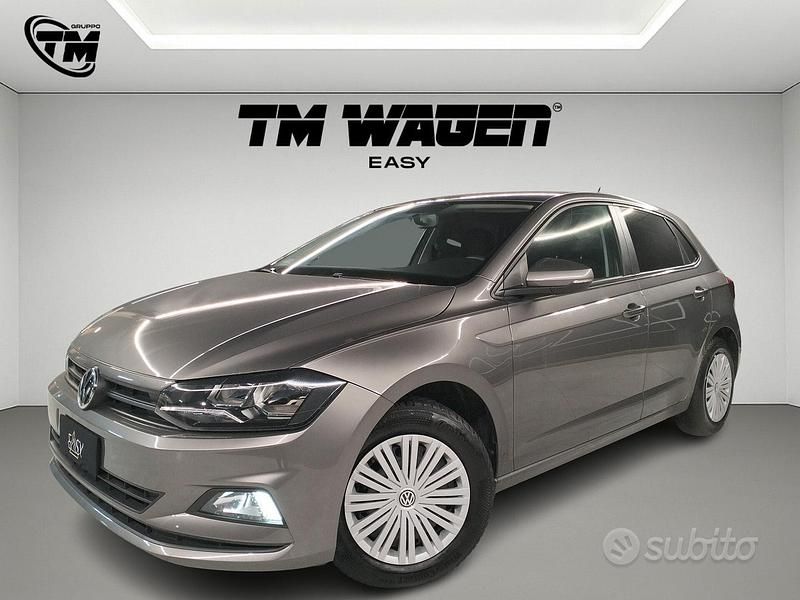 Usata VW Polo Trendline 90 CV (66 kW) 2019 Grigio Utilitaria