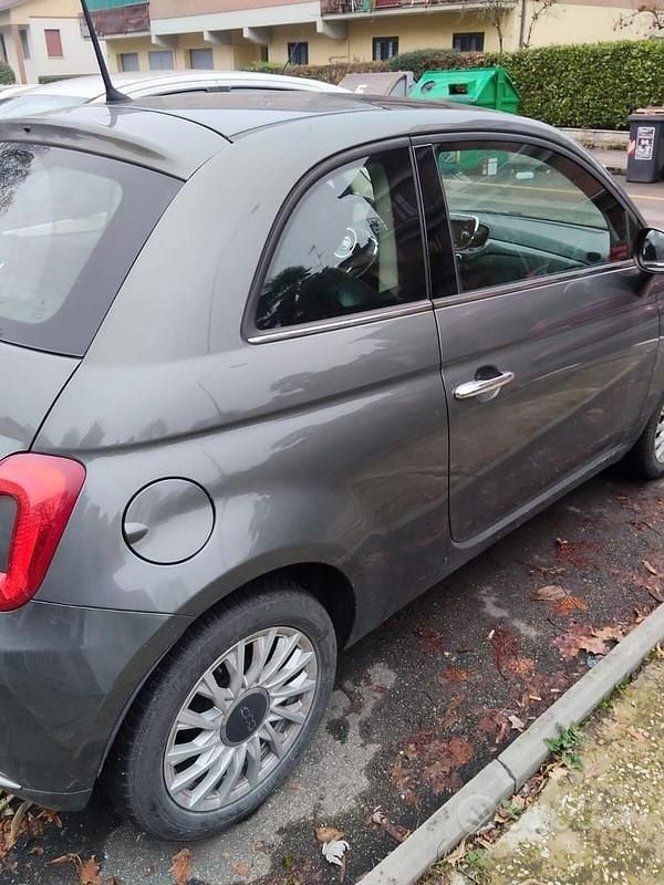 Brugt Fiat 500 Lounge 69 HK (50 kW) 2016 Grå Sedan