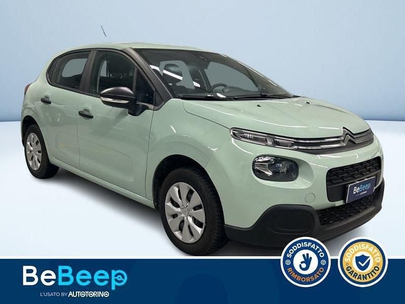 Usata Citroën C3 Feel 68 CV (50 kW) 2019 Verde Berlina