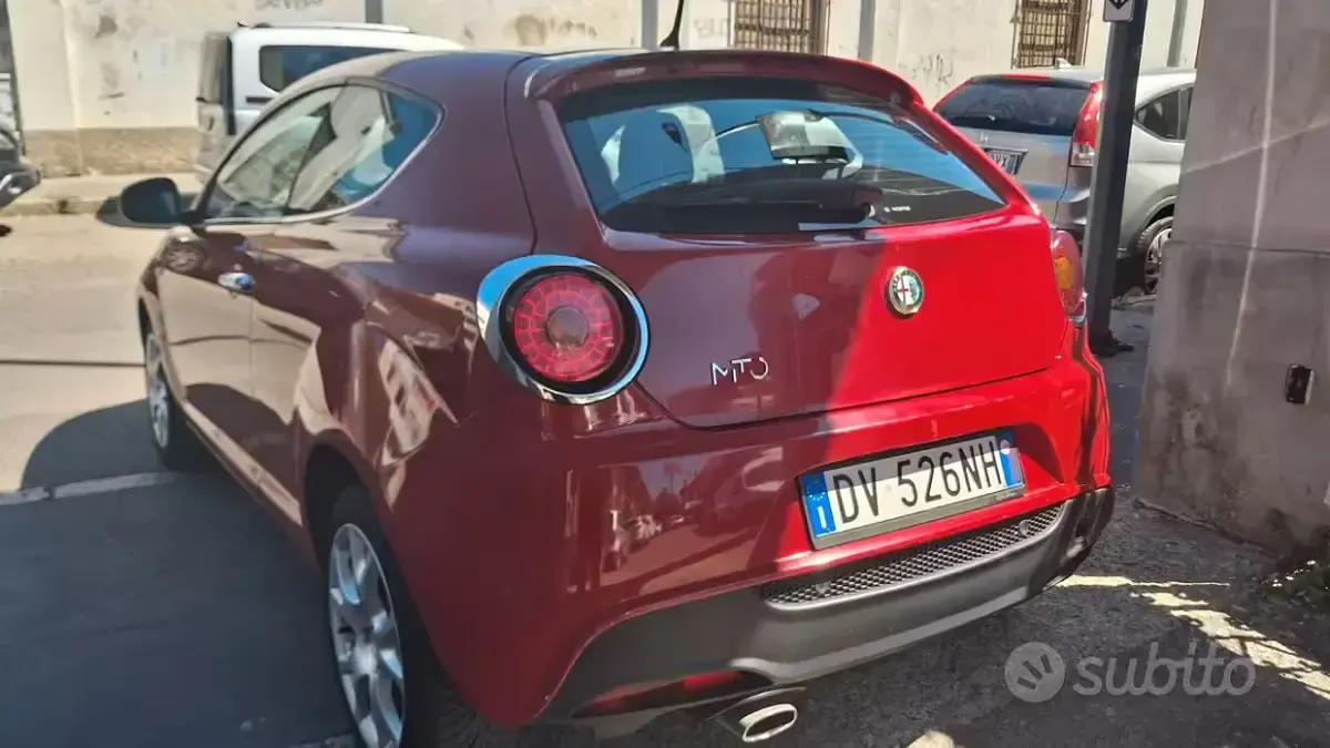 Usata Alfa Romeo MiTo 79 CV (58 kW) 2009 Rosso Utilitaria