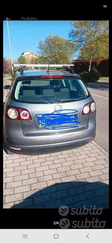 Usata VW Golf Plus Cross 2008 Grigio Monovolume