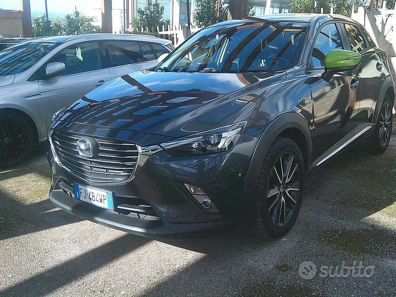 Usata Mazda CX-3 Exceed 105 CV (77 kW) 2017 Grigio SUV