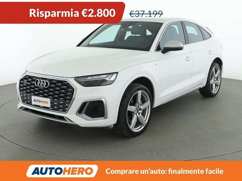 Usata Audi Q5 S-Line 265 CV (194 kW) 2021 Bianco SUV