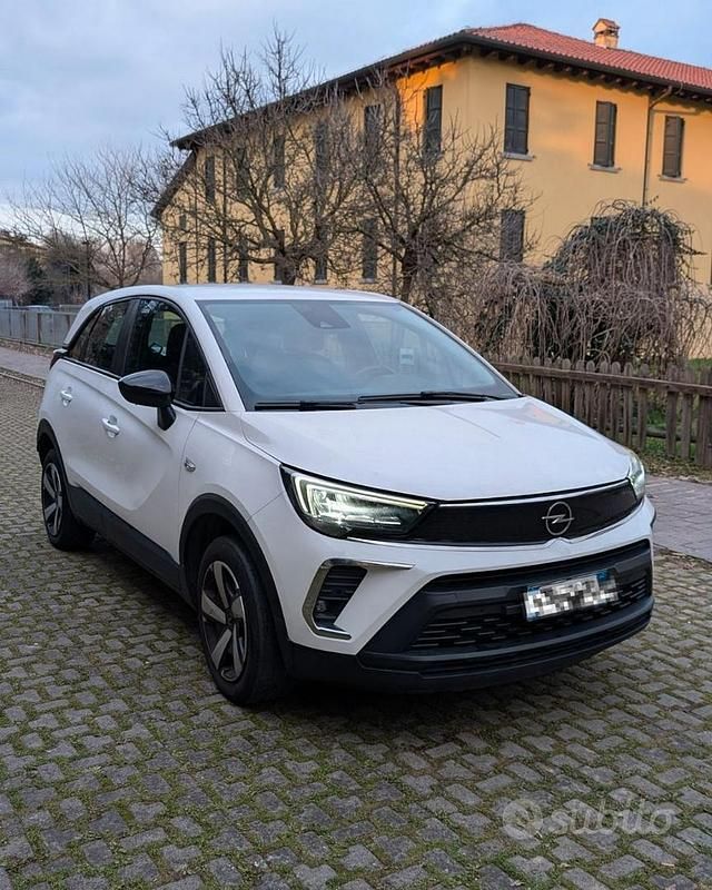 Usata Opel Crossland X Elegance 110 CV (80 kW) 2021 Bianco SUV