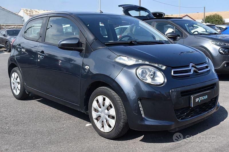 Begagnad Citroën C1 Feel 69 HK (50 kW) 2017 Grå Halvkombi