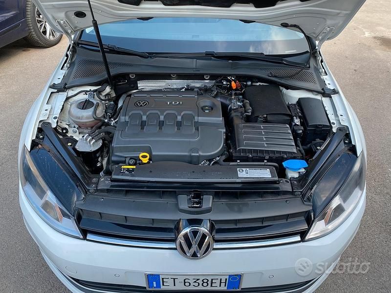 Usata VW Golf VII 2014 Bianco Berlina